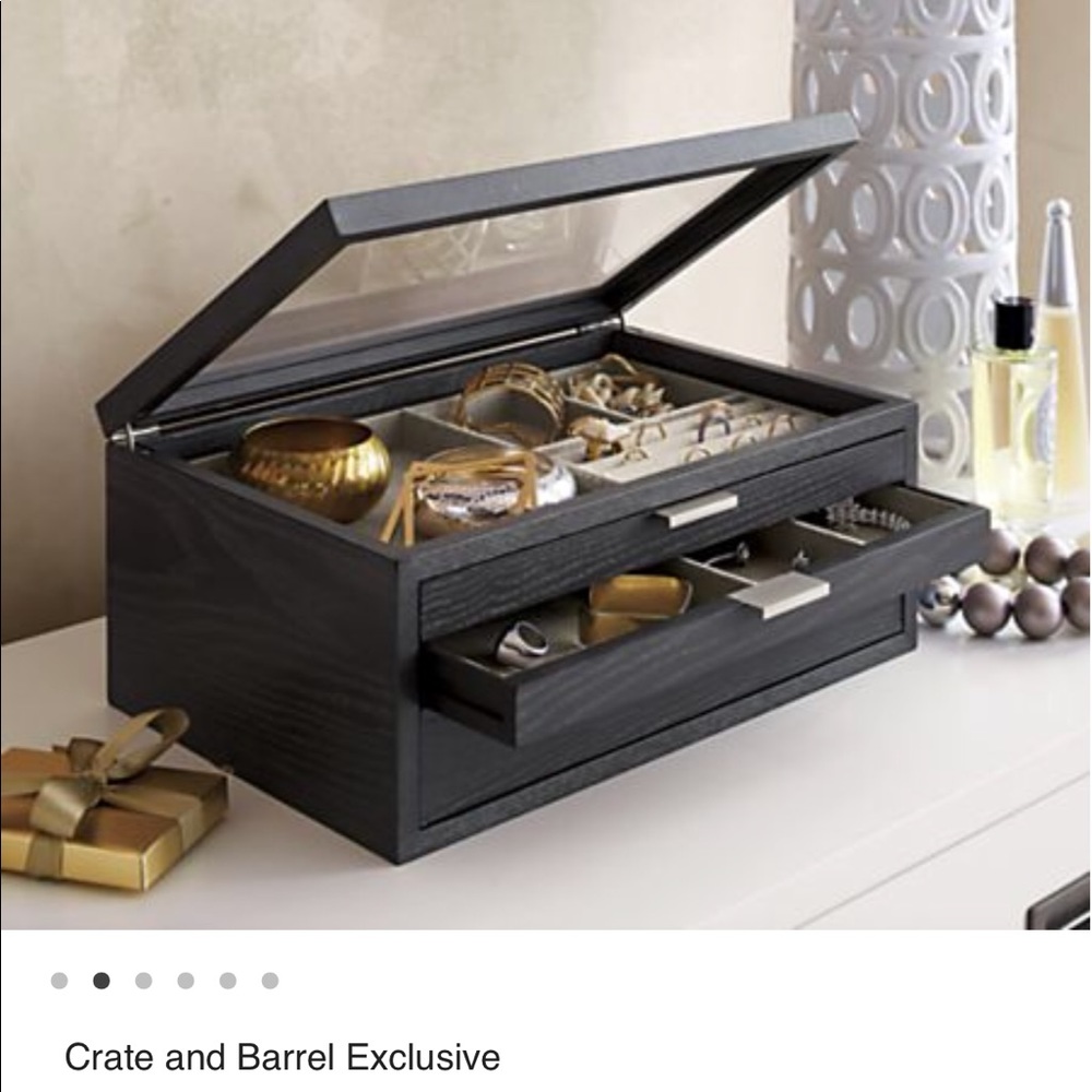 Crate and Barrel jewelry Box